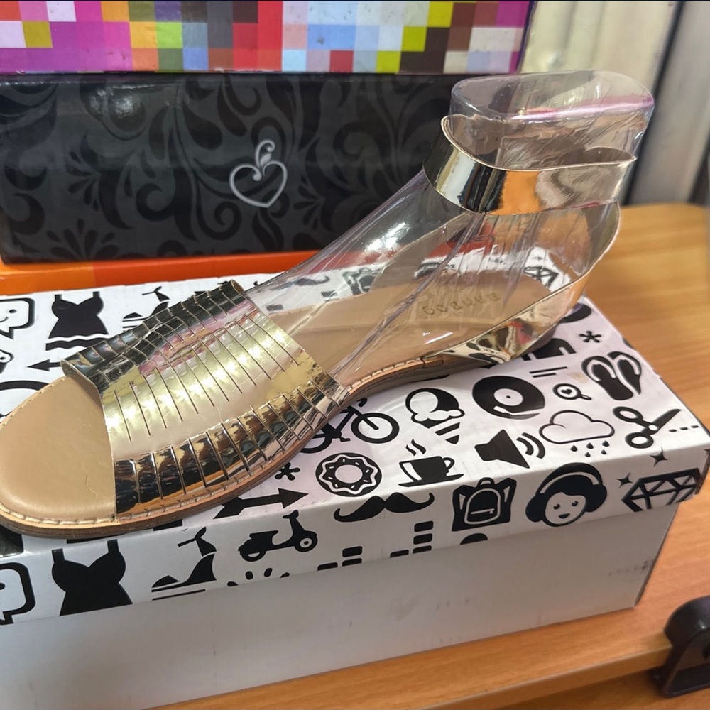 Gold BAMBOO Flats